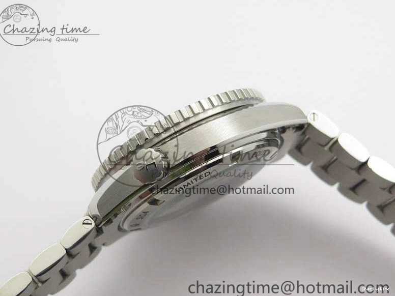 0415 Planet Ocean Pro 45mm OMF 1:1 Best Edition Orange Marker On SS Bracelet A8500 (Black Balance Wheel) Durable 8141